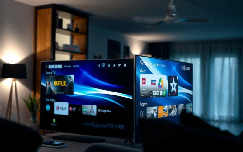 Samsung vs LG Smart TV App Stores: Key Differences