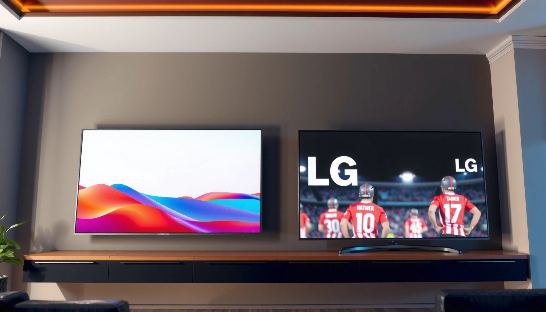 Comparison of Samsung and LG Smart TVs highlighting key differences and features.