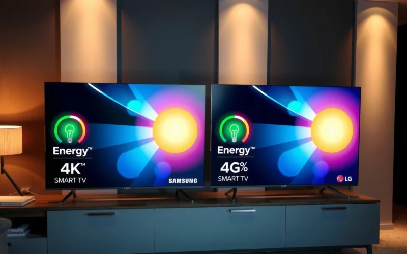 Samsung vs LG Smart TV Energy Use: Which Uses Less?