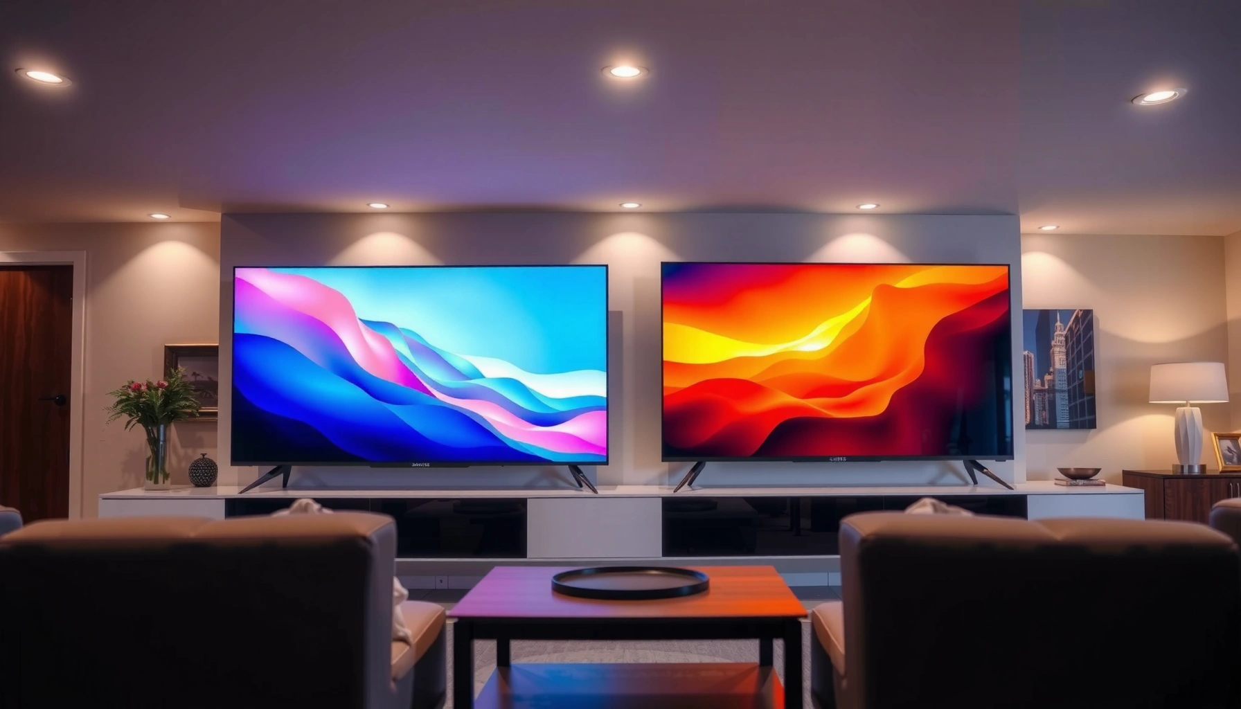 Comparison of Samsung and LG Smart TVs highlighting value and features for buyers.