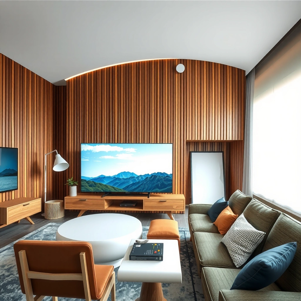 Comparison of built-in speaker sound quality between Samsung and LG TVs.