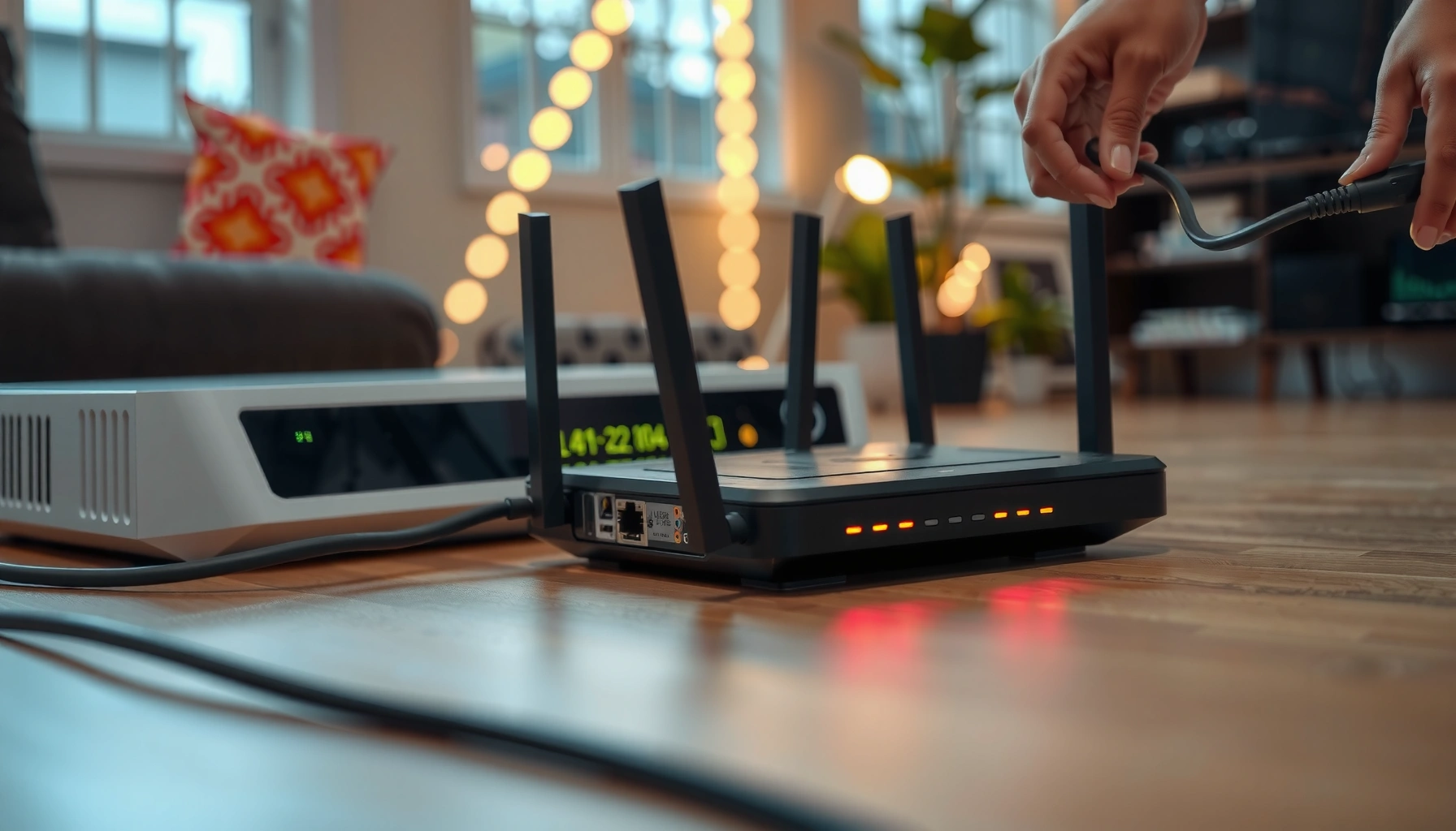 Step-by-step setup for a second router to enhance home network connectivity.