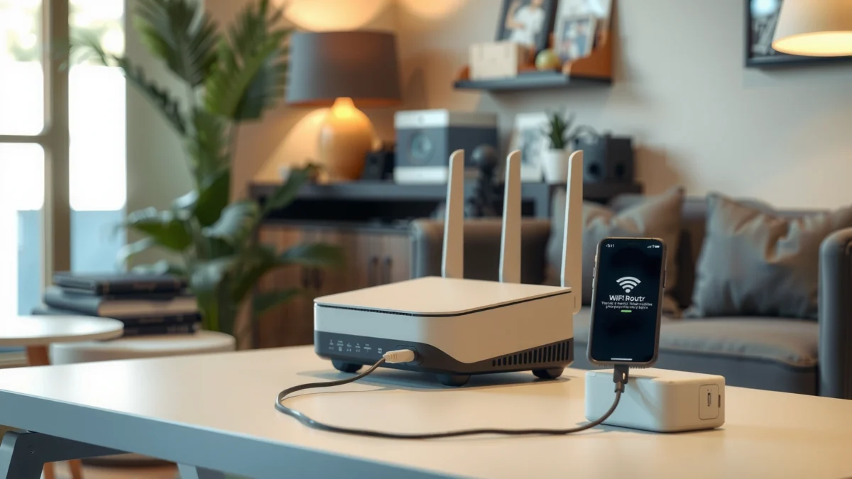 Step-by-step guide on how to set up a new router for home or office use.