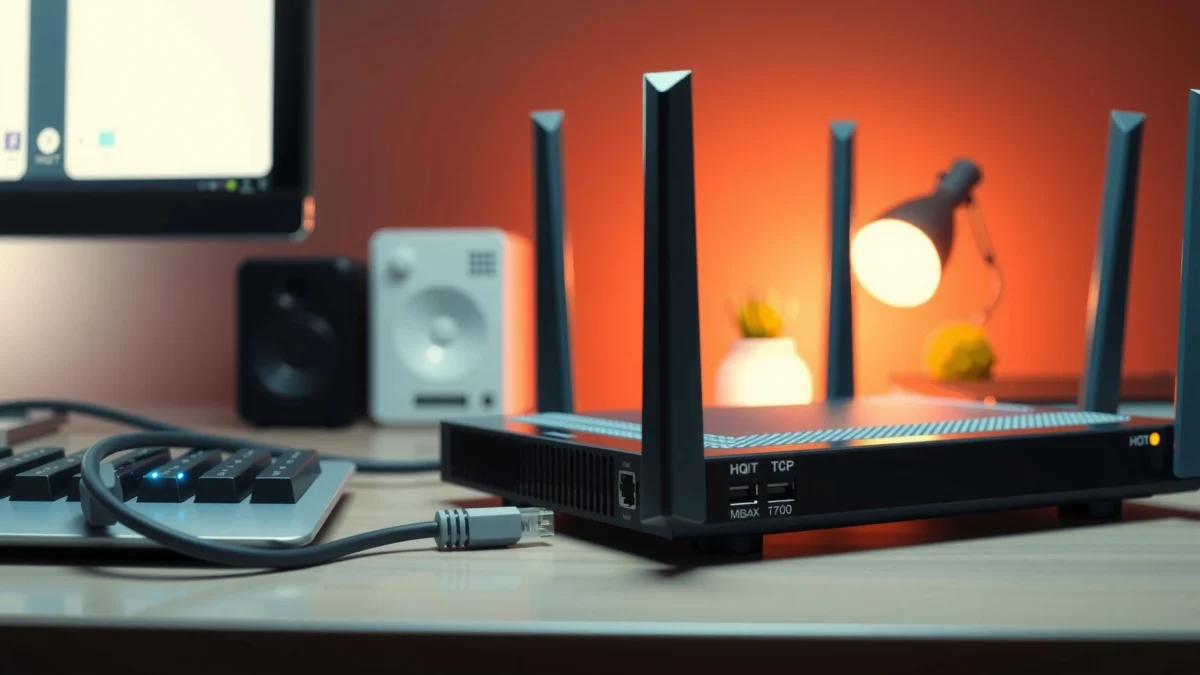 Step-by-step guide on how to set up a router behind another router for improved network management.