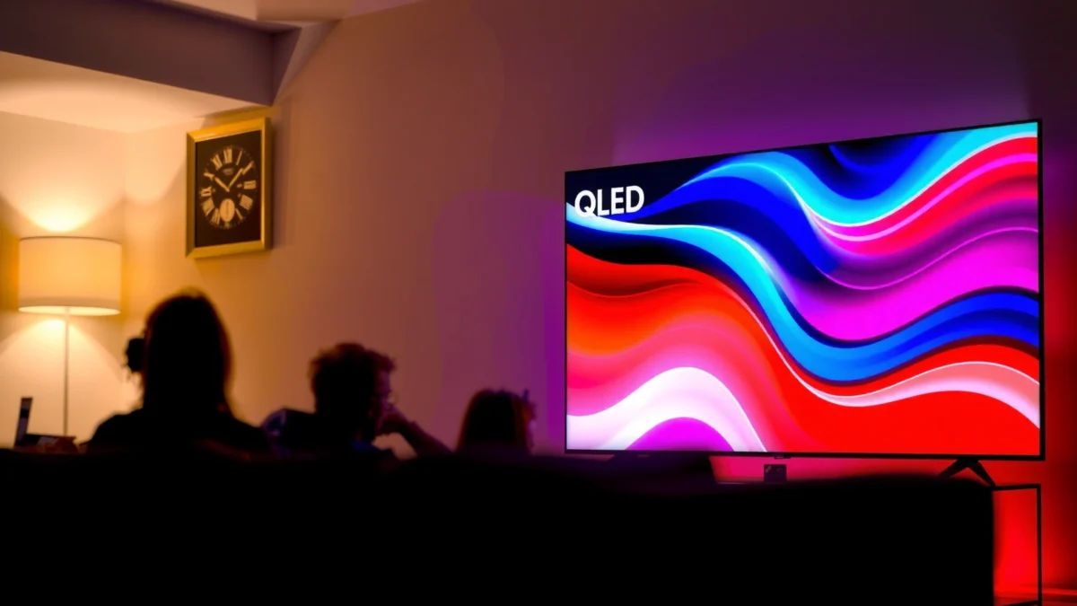 Comparison of Smart LED and QLED TVs highlighting key differences and features.