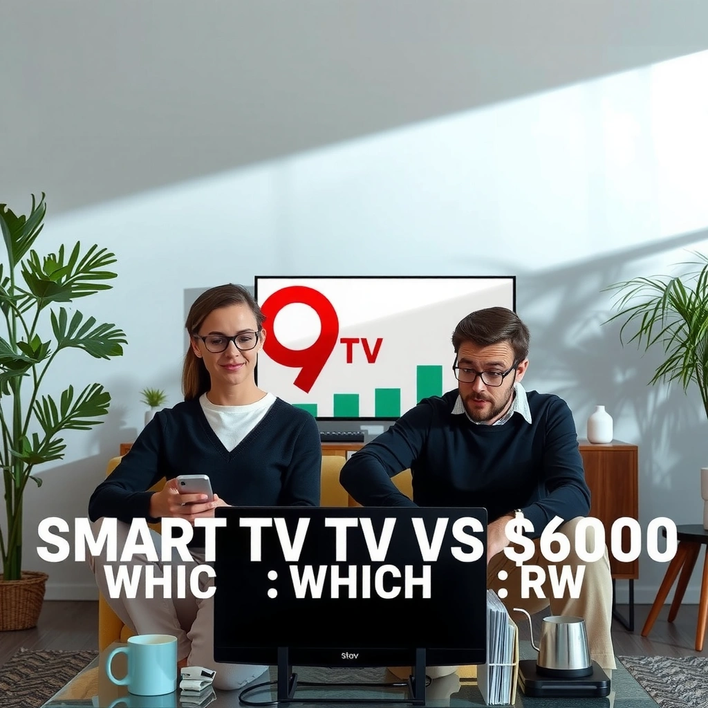 Comparison of picture quality between $300 and $600 Smart TVs highlighting differences.