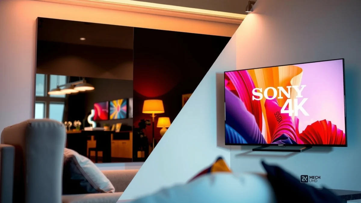 Comparison of Sony 4K and Samsung 4K TVs showcasing features and performance.