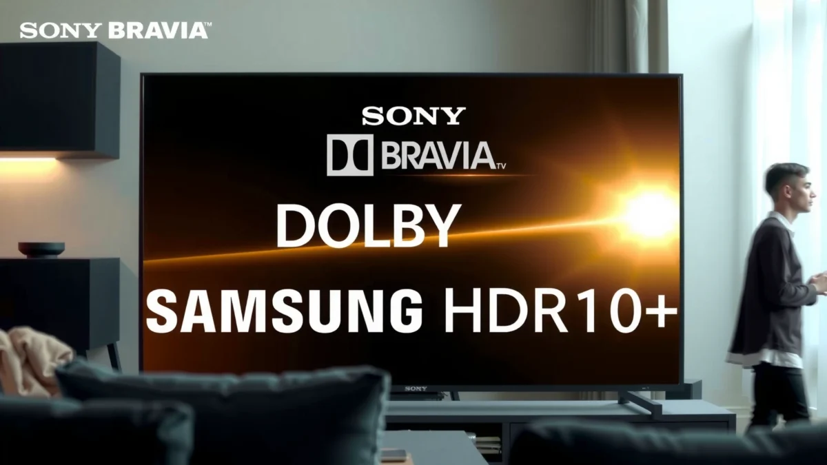 Comparison of Sony Dolby Vision and Samsung HDR10+ highlighting key differences in video quality.