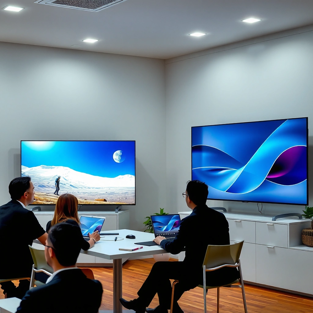 Comparison of Sony Google TV and Samsung Tizen platforms highlighting core differences