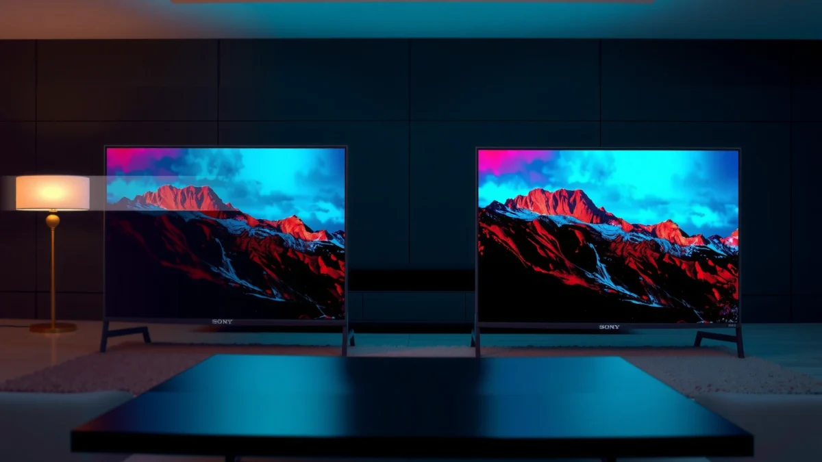 Comparison of Sony Mini-LED and Samsung Neo QLED TVs highlighting their features and performance.