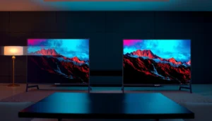 Comparison of Sony Mini-LED and Samsung Neo QLED TVs highlighting their features and performance.