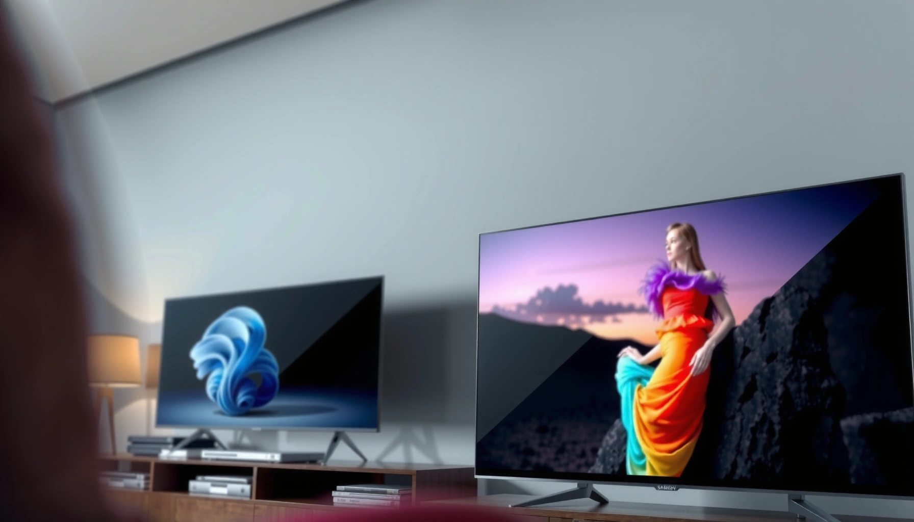 Comparison of Sony OLED and Samsung QLED TVs for optimal viewing experience.