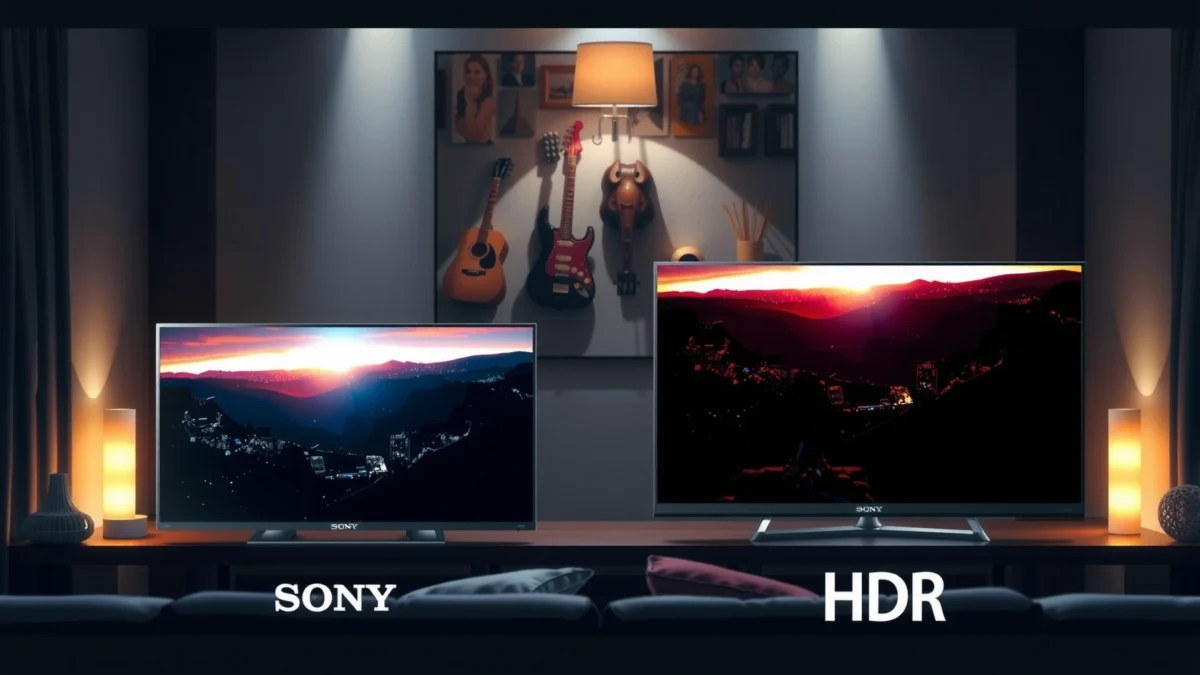 Comparison of Sony TV HDR and Samsung HDR technologies for better viewing experience