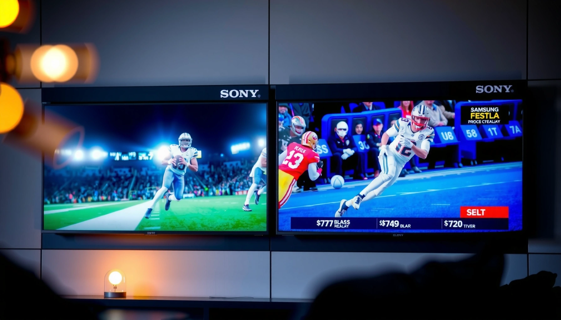 Comparison of Sony TV and Samsung performance for sports viewing.