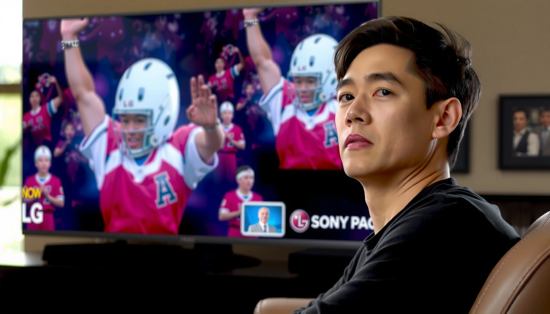 Comparison of Sony and LG Chromecast streaming devices with key features highlighted.
