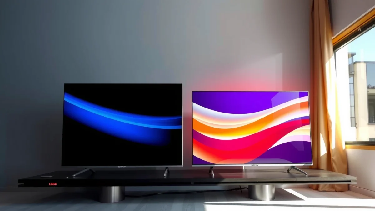 Comparison of Sony and LG Smart TVs focusing on lifespan and durability.