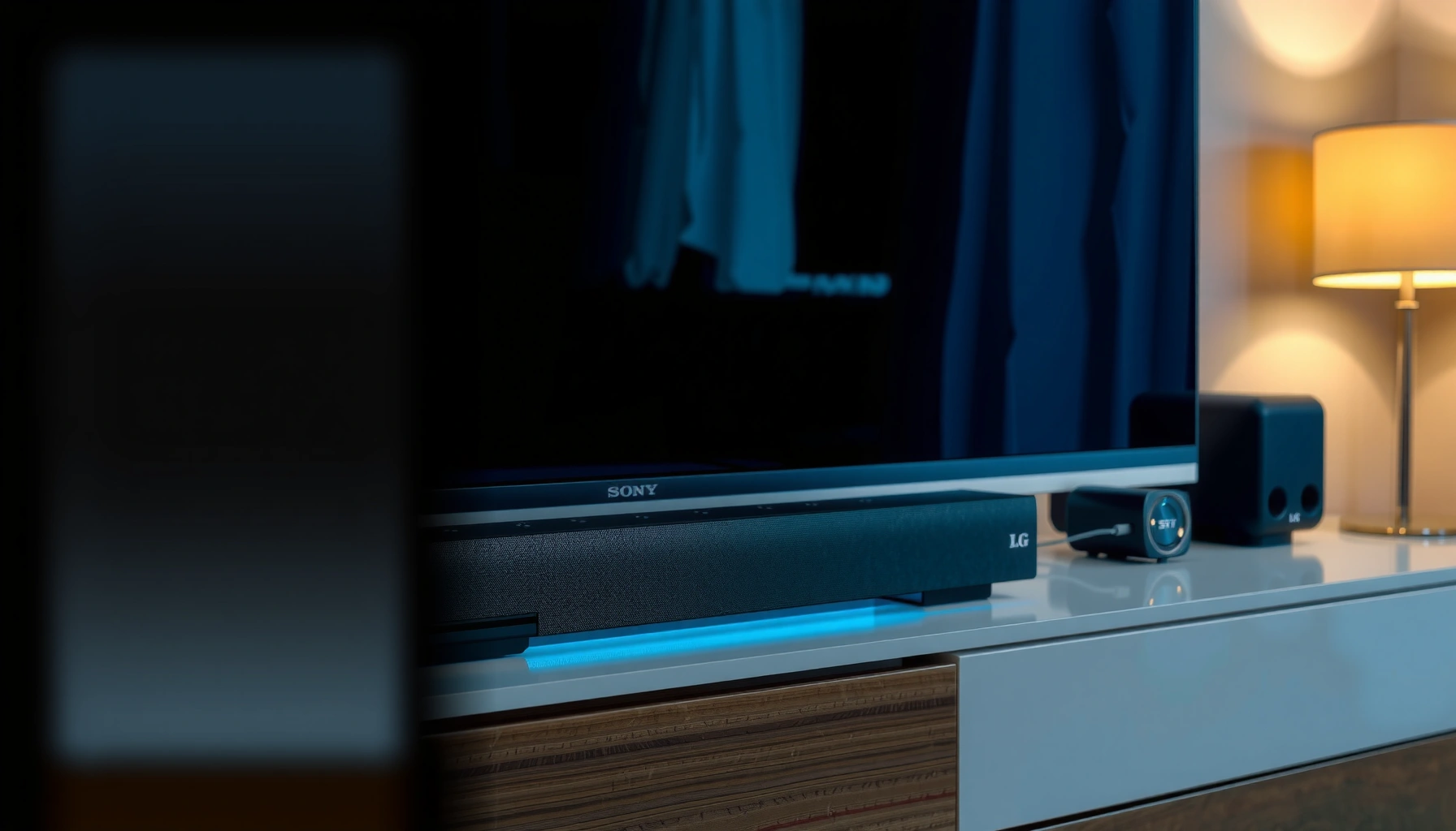 Comparison of Sony and LG soundbars for home audio systems