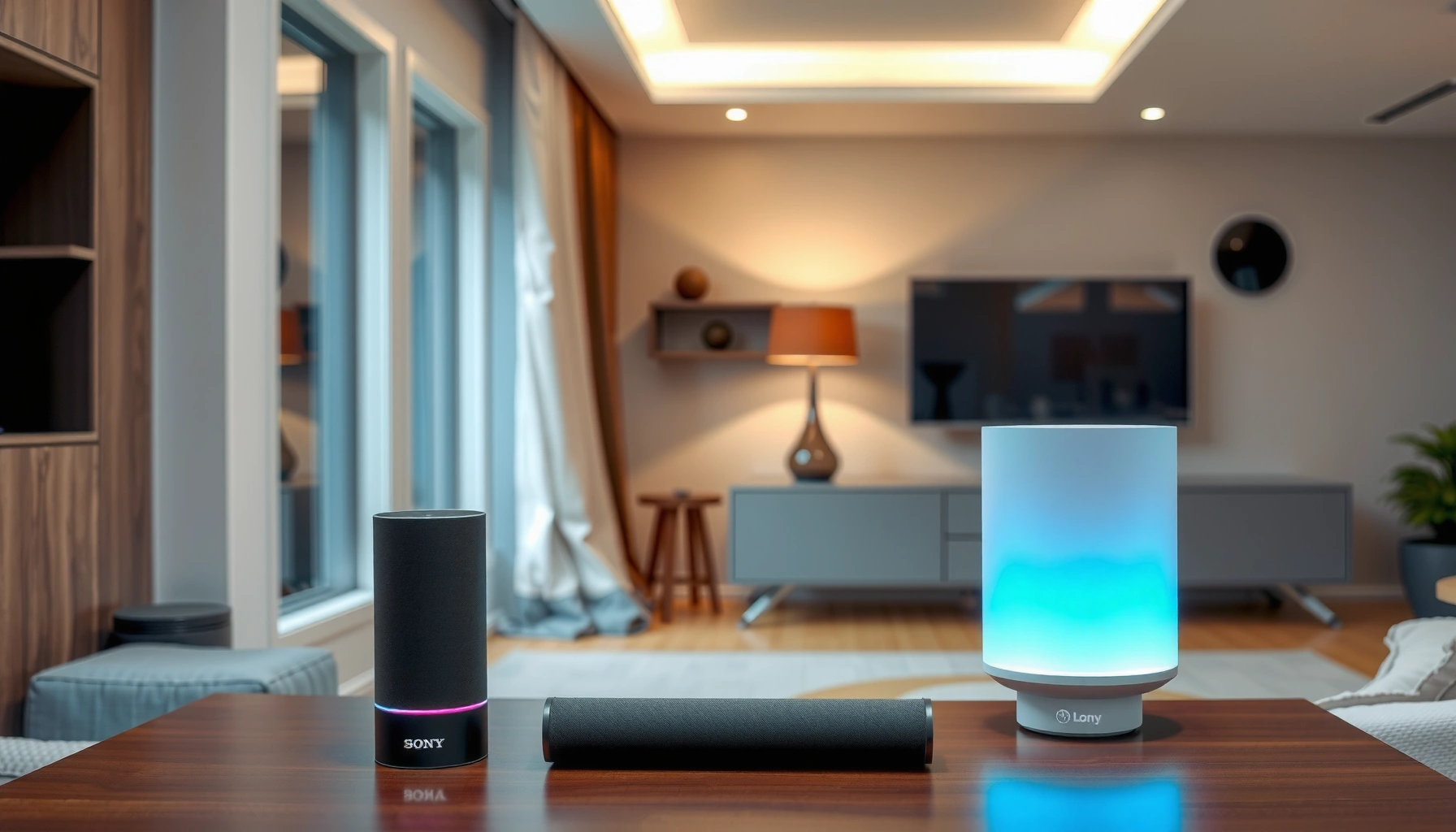 Comparison of Sony and LG voice control features in smart devices.