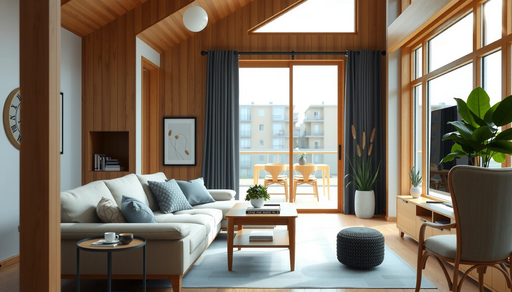 Comparison of Sony and Samsung home theater systems in a modern living room setup.