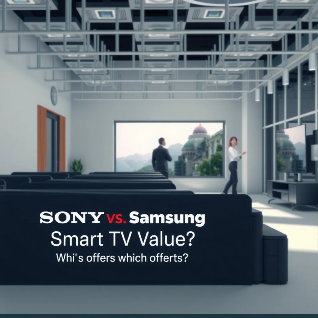 Comparison of Sony and Samsung Smart TV picture quality and performance value.