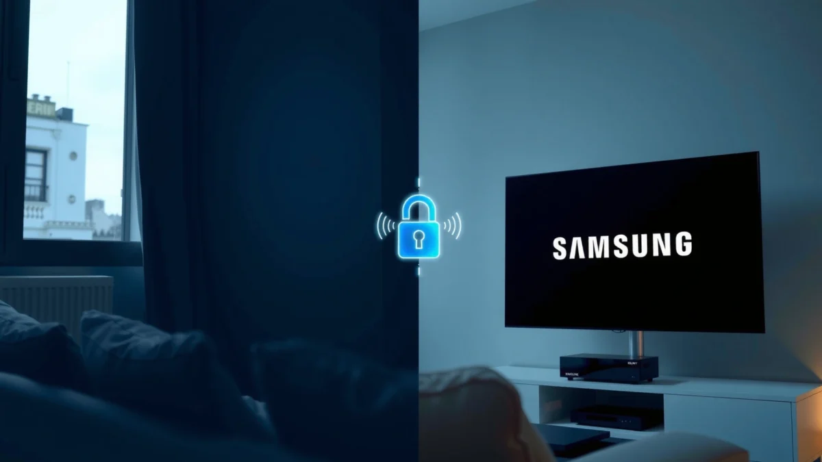 Comparison of Sony and Samsung Smart TV security features and vulnerabilities.