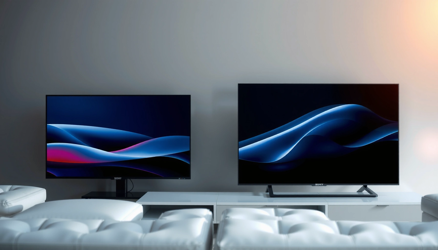 Comparison of Sony and Samsung smart TVs highlighting features and performance