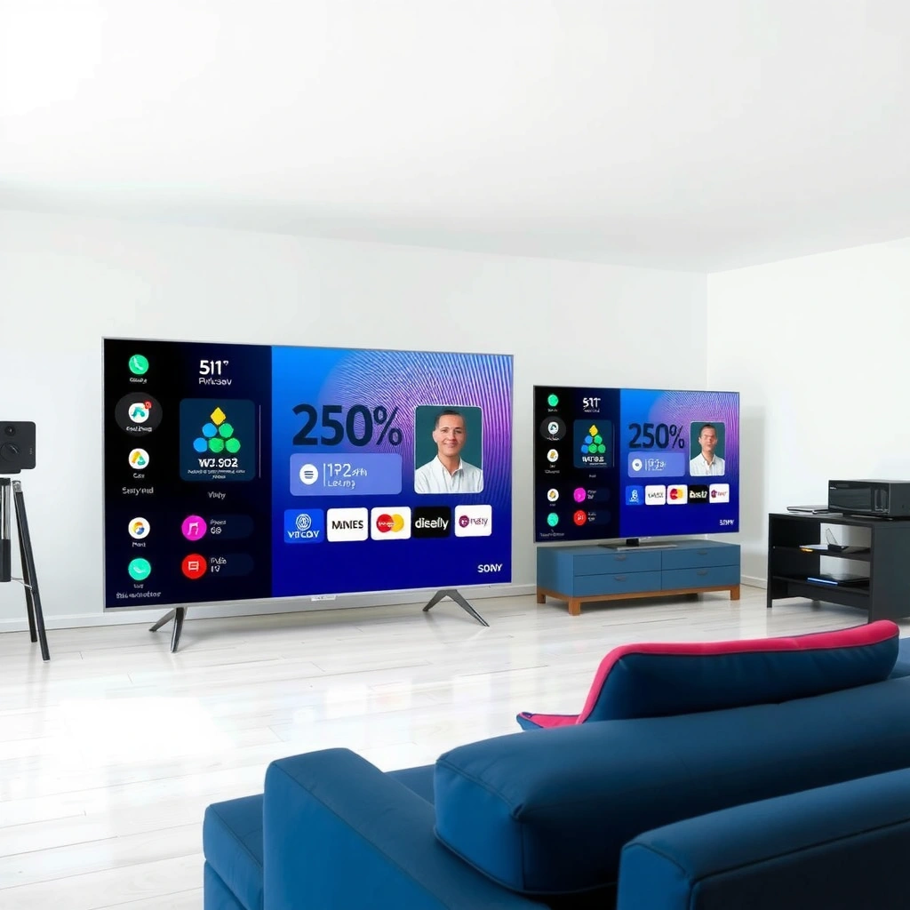 Comparison of how software updates roll out on Sony and Samsung smart TVs.