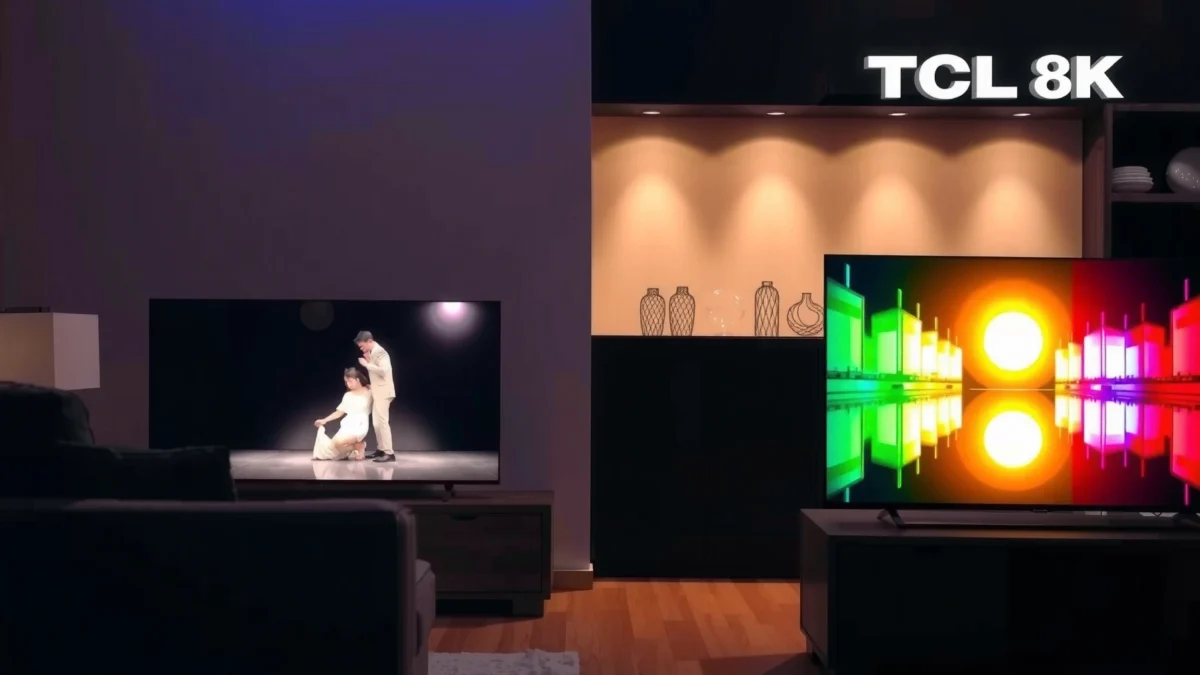 Comparison of TCL 8K TV and Hisense 8K TV features and performance.