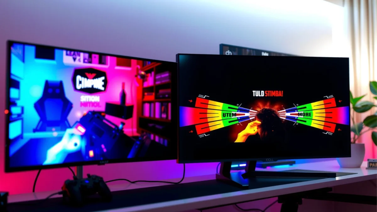 Comparison of TCL QLED and Hisense ULED TVs for gaming performance.