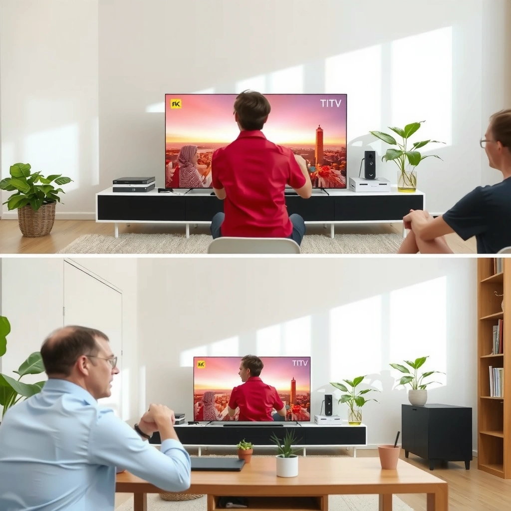 TCL TV showcasing vibrant picture quality and clarity, ideal for comparison with Hisense TV.