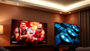 Comparison of TCL TV and Hisense TV for watching movies, highlighting features and performance.