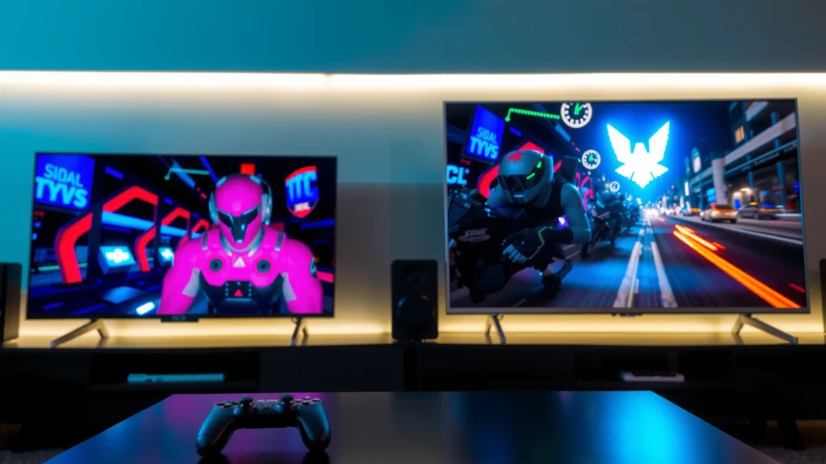 Comparison of TCL TV and Hisense TV for gaming performance and features.