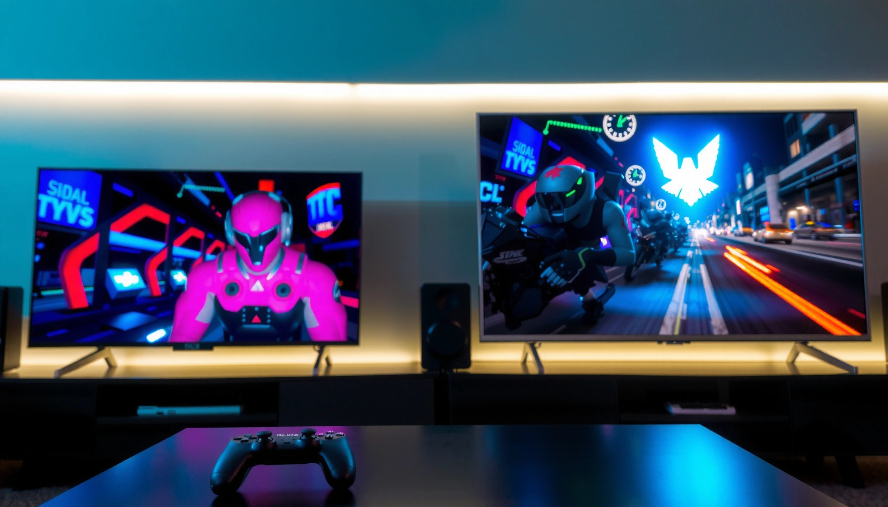 Comparison of TCL TV and Hisense TV for gaming performance and features.