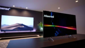 Comparison of TCL and Hisense smart TVs focusing on voice control features.