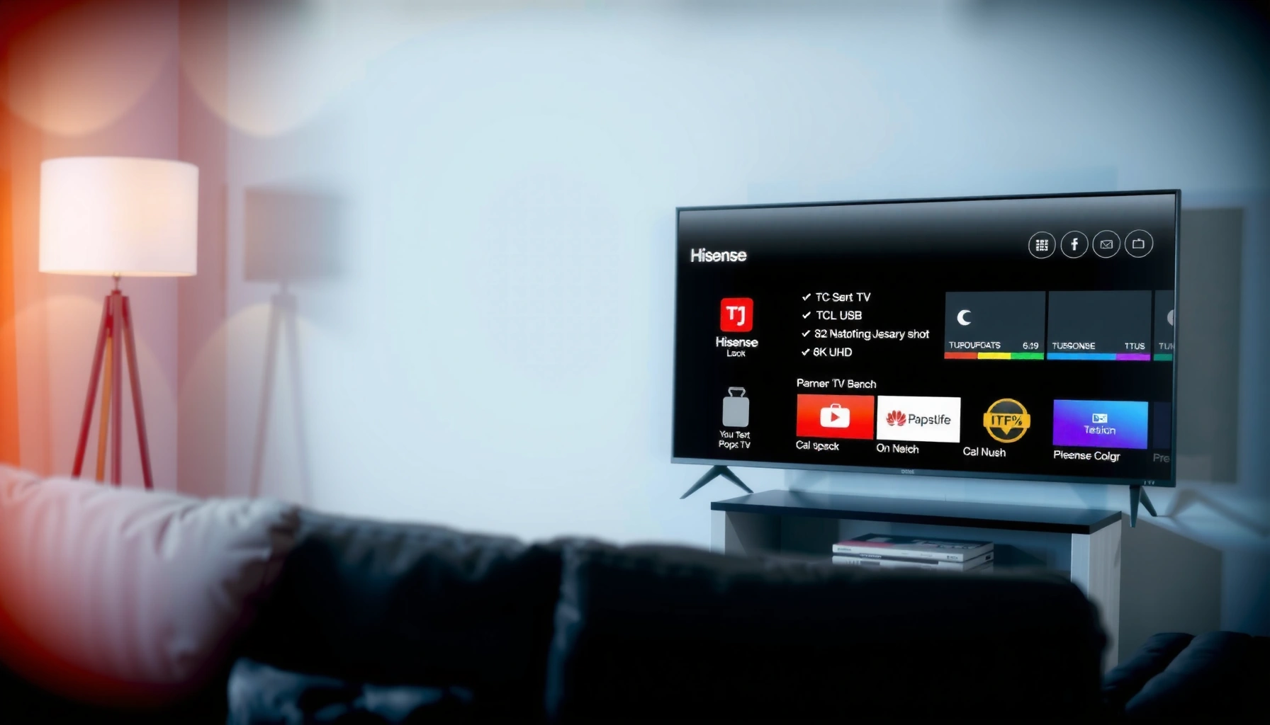 Comparison of TCL and Hisense Smart TV updates, showcasing features and user expectations.