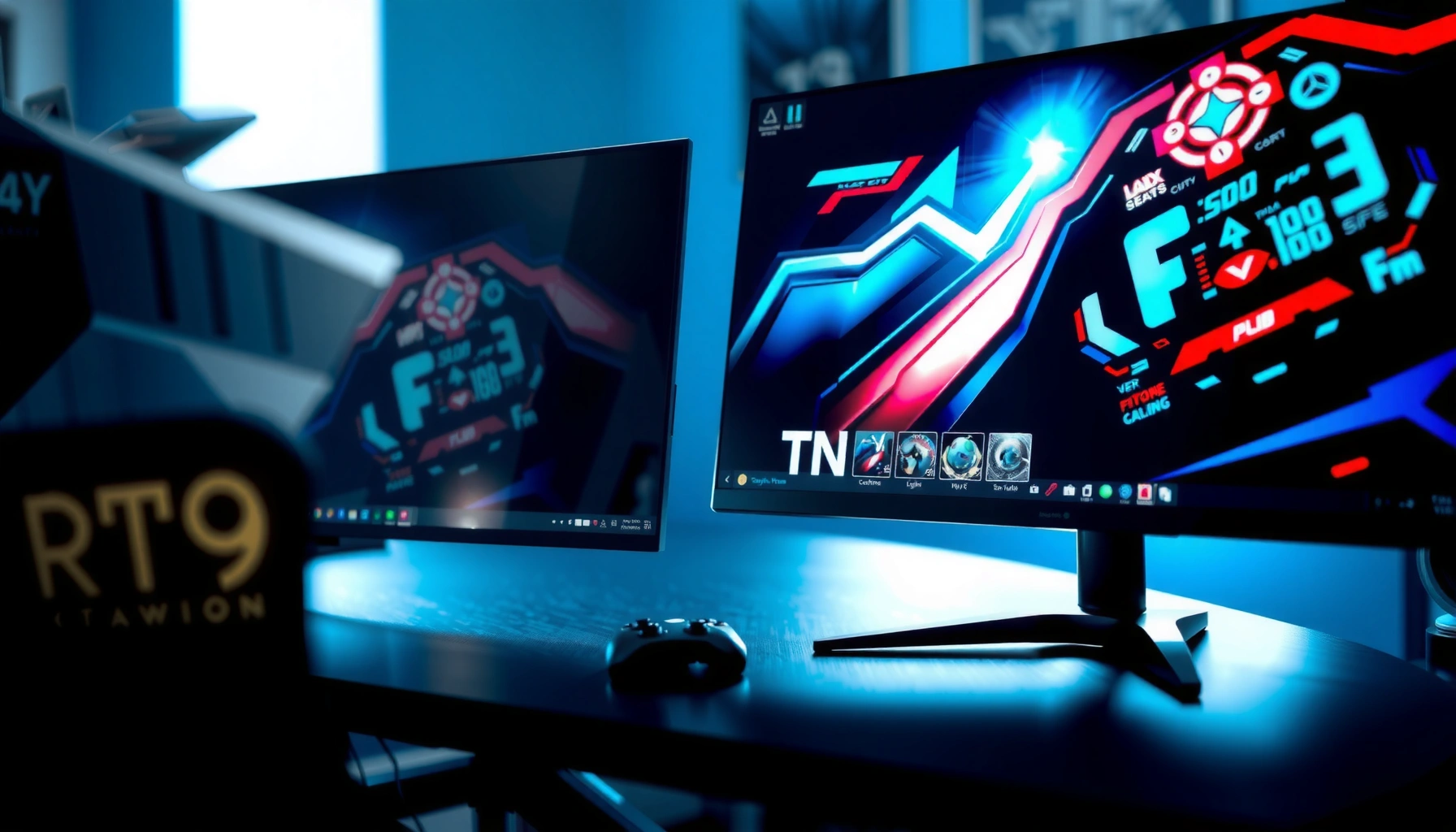 Comparison of TN and IPS panels for gaming performance and visuals.