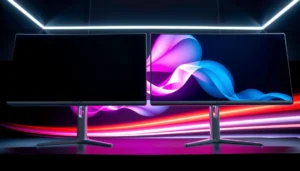 Comparison of TN and OLED panel response times in gaming and multimedia applications.