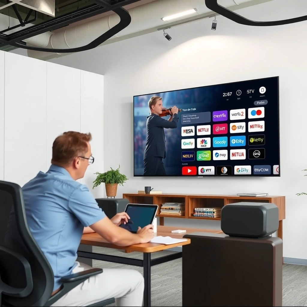 Comparison of the best Smart TV operating systems for streaming services.