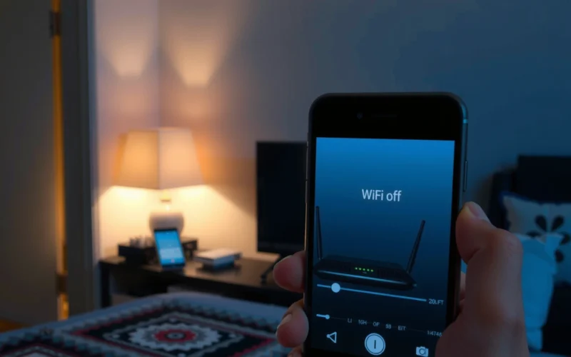 How to Turn Wi-Fi Off at Night: Simple Step-by-Step Guide