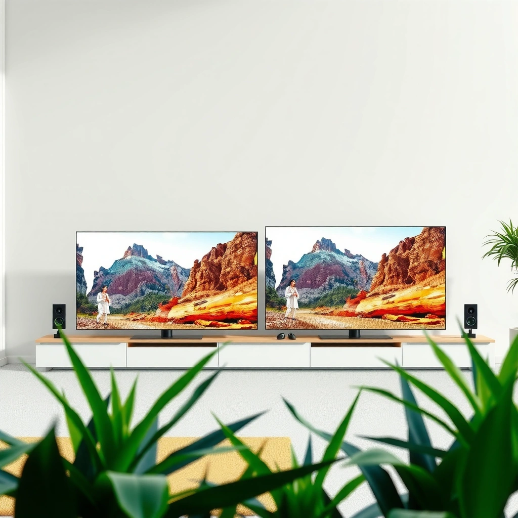 Comparison of picture quality in Samsung Neo QLED and LG OLED TVs, focusing on contrast, blacks, and color accuracy.
