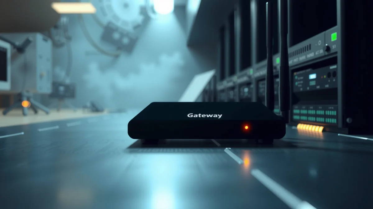 Illustration explaining gateway devices, their definition, purpose, and examples in networking.