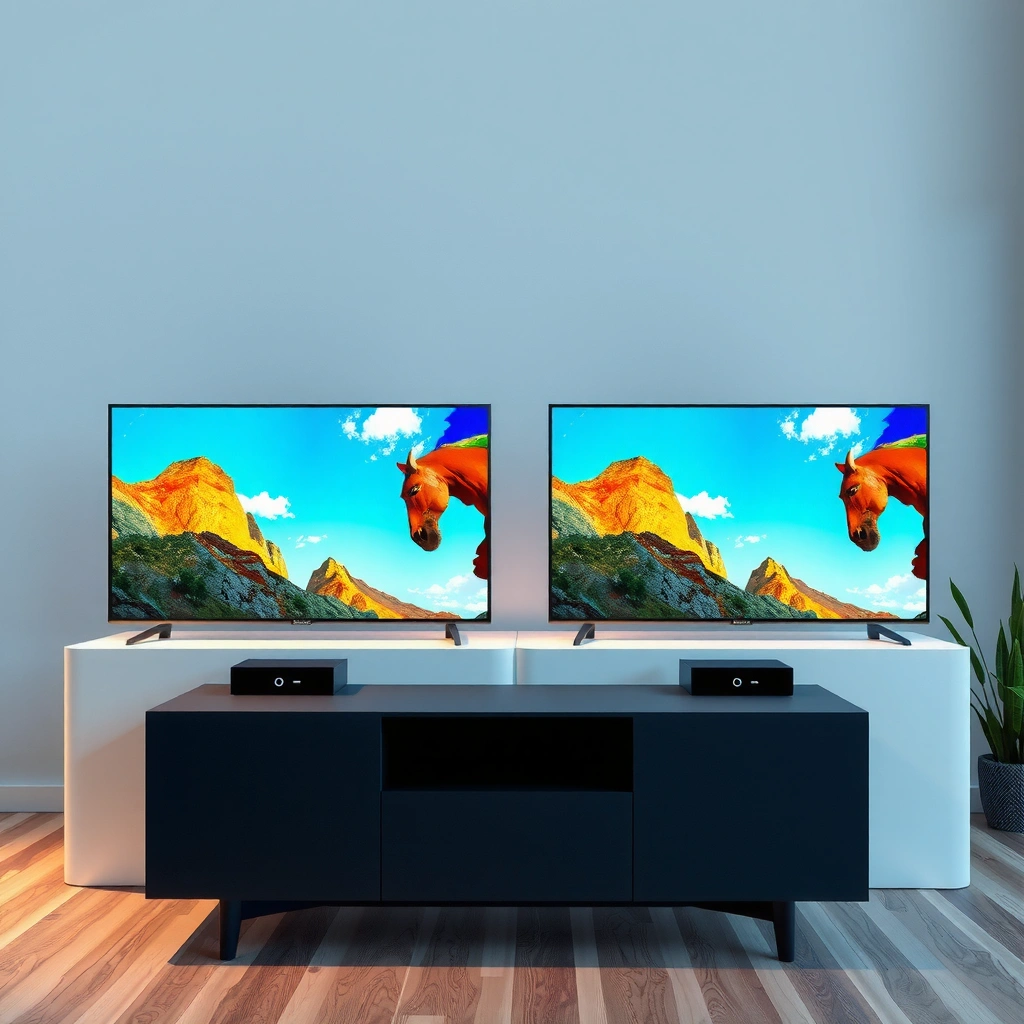 Comparison of generic and brand smart TVs highlighting their features and differences