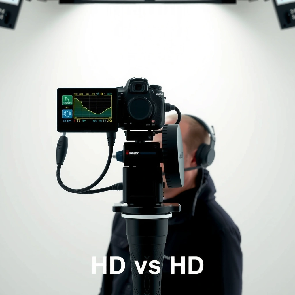 Comparison of HD and Full HD resolutions, explaining what the numbers mean in visual quality.