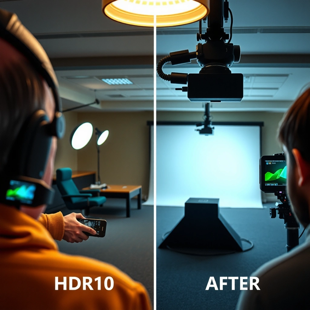 Illustration explaining HDR10 and Dolby Vision for Blu-ray discs