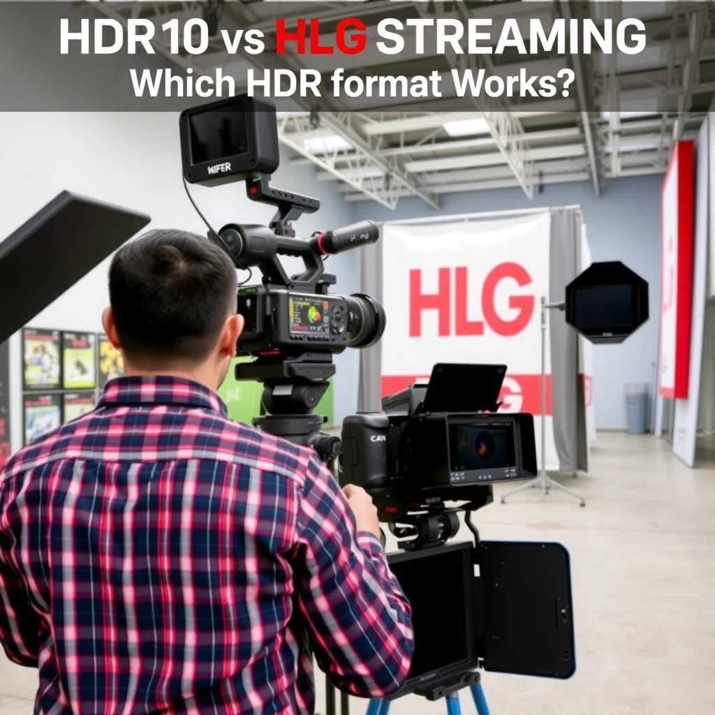 An infographic explaining the basics of HDR10 streaming format for video content.