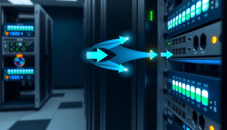 Diagram explaining NAT, its definition, types, and functionality in networking.
