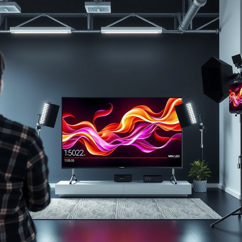 Comparison of Neo QLED and Mini-LED TV technologies with key features highlighted.