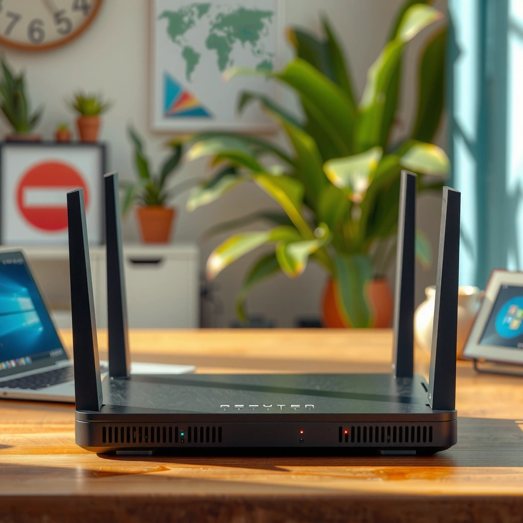 Simple explanation of what a router does and its key functions in networking.