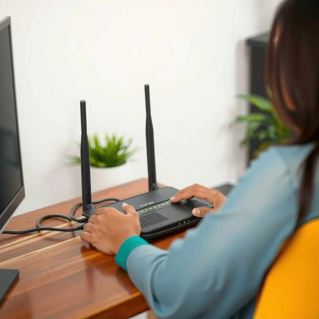 A frustrated user experiencing unstable Wi-Fi connections due to a failing router.