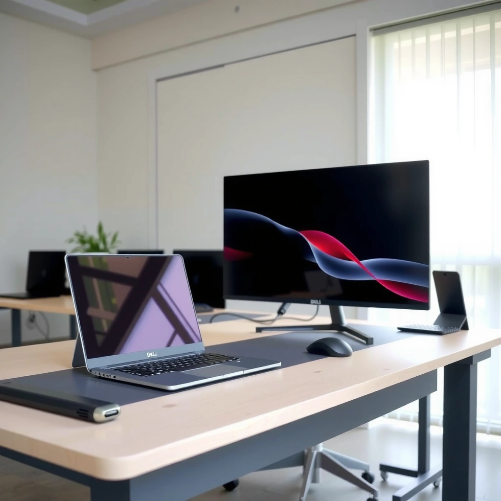 USB-C docking options and connectivity features for Dell U3223QE and LG 32UN880 monitors